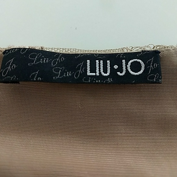 Vintage Gold sequins nude Skirt Liu Jo - Picture 4 of 5